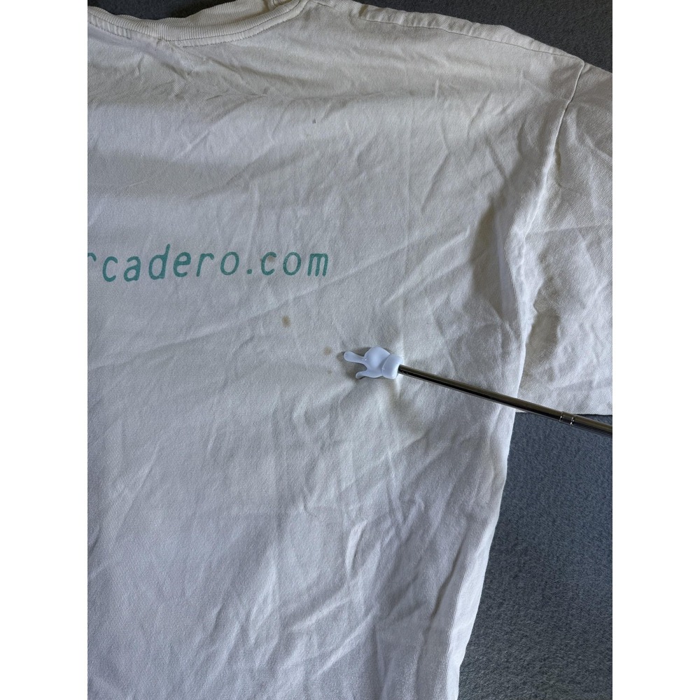 Embarcadero Technologies Shirt Mens Large White Another Late Night Graphic - Picture 6 of 9